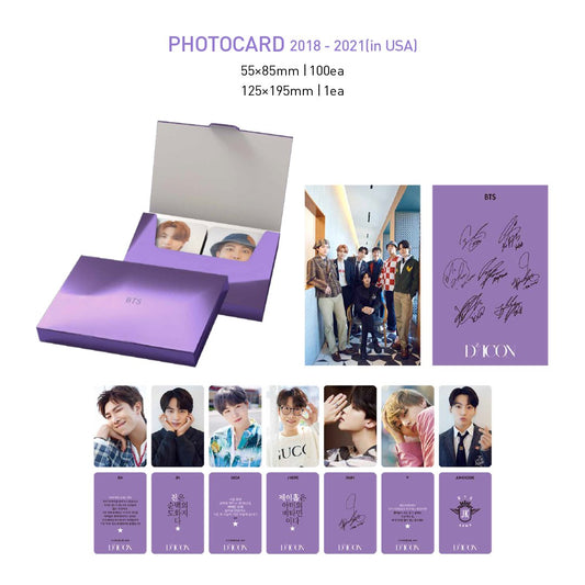 BTS & SVT DICON PHOTOCARD 101:CUSTOM BOOK