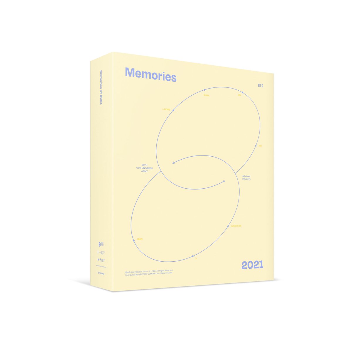 BTS MEMORIES OF 2021 (DVD & DIGITAL CODE)