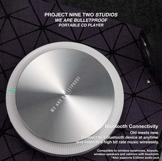 WE ARE BULLETPROOF (Portable CD Player)