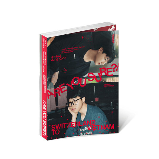 BTS Jimin x Jung Kook Are You Sure?! Season 2 Photobook (2nd Pre-Order)