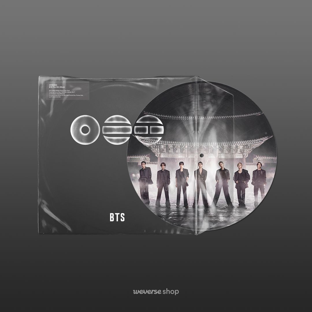 BTS The 5th Album 'ARIRANG' (613 Limited Edition Picture Disc Vinyl)